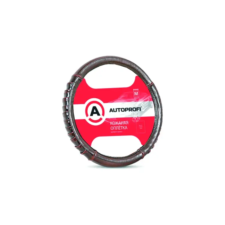 Оплетка руля AUTOPROFI AP-770 BR M