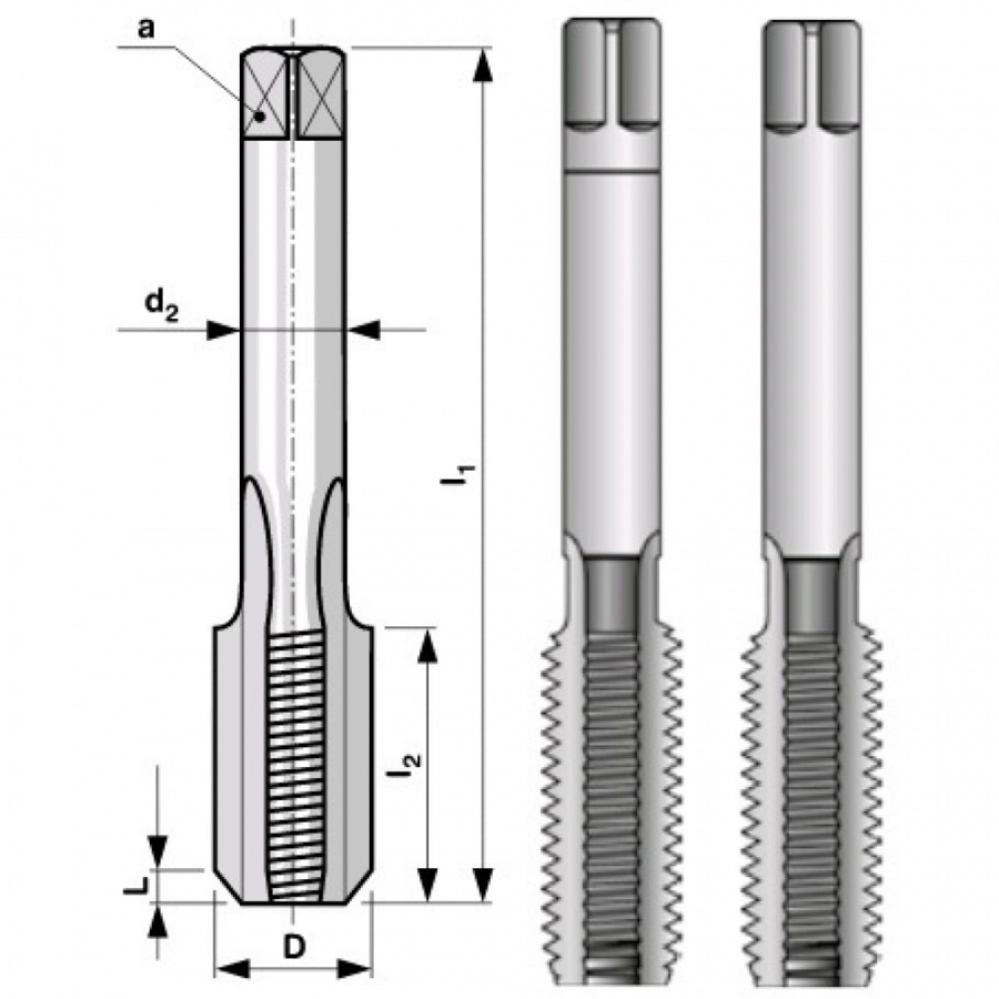 Набор метчиков Bucovice Tools 144160