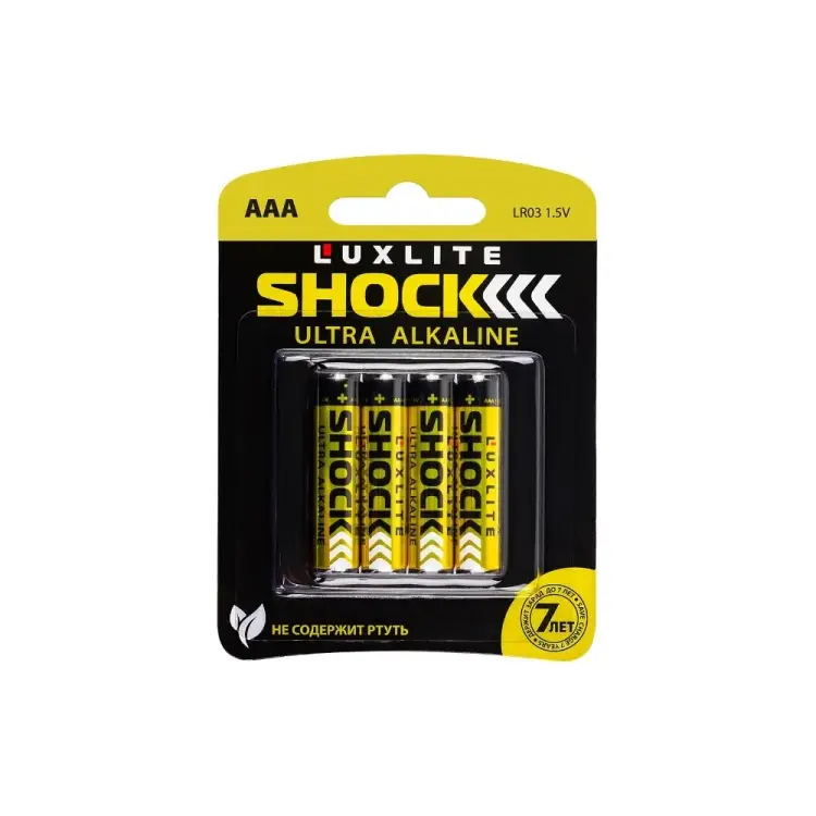 Батарейки Luxlite Shock 7763