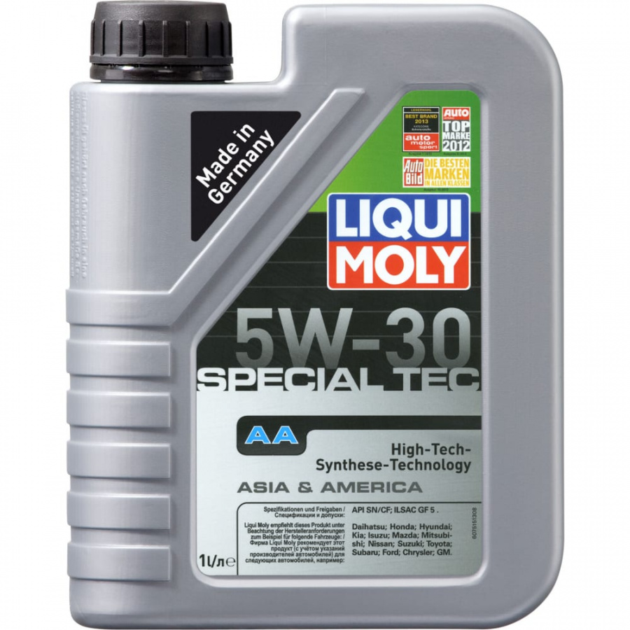 Синтетическое моторное масло LIQUI MOLY Special Tec AA 5W-30 SN;ILSAC GF-5