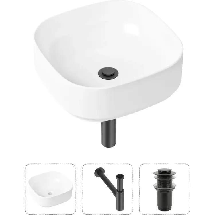 Накладная раковина для ванной Lavinia Boho Bathroom Sink Slim 21520253
