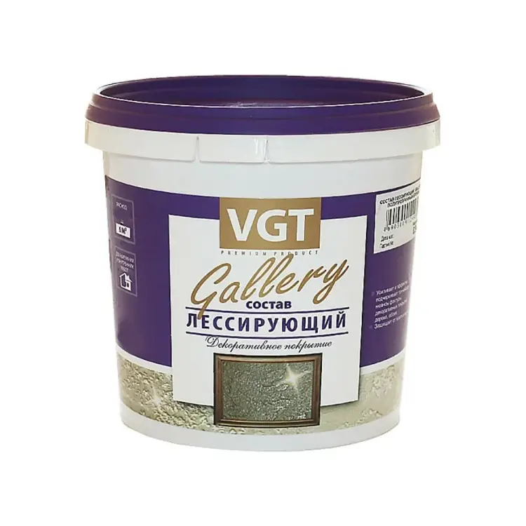Лессирующий состав для декоративных штукатурок VGT GALLERY 11607796