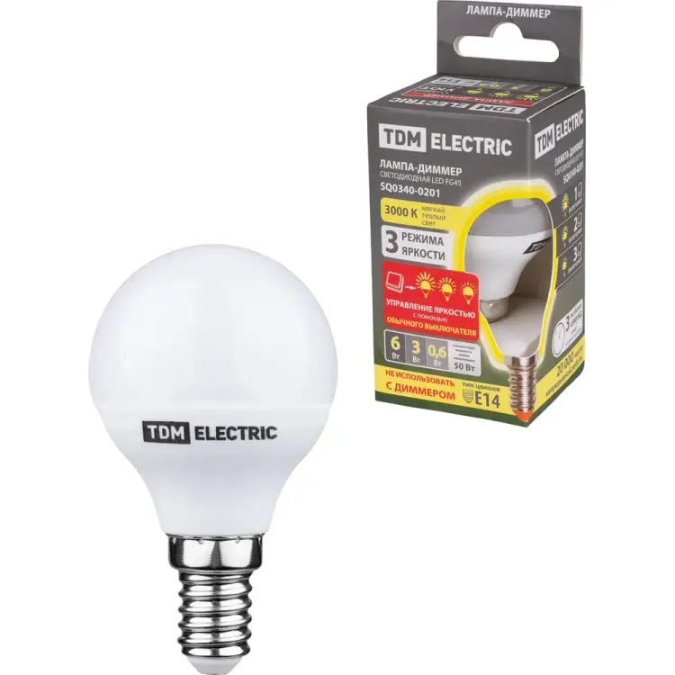 Светодиодная лампа TDM ELECTRIC SQ0340-0201