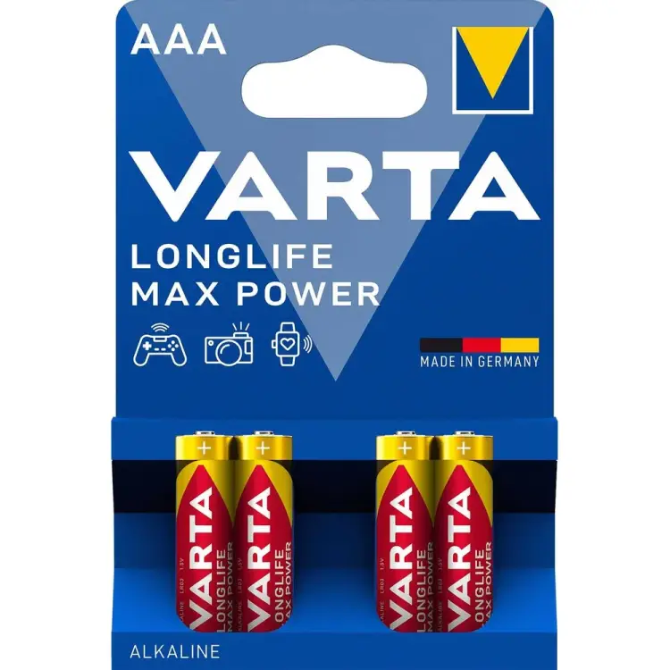 Батарейка Varta LONGLIFE MAX P. 4008496104734