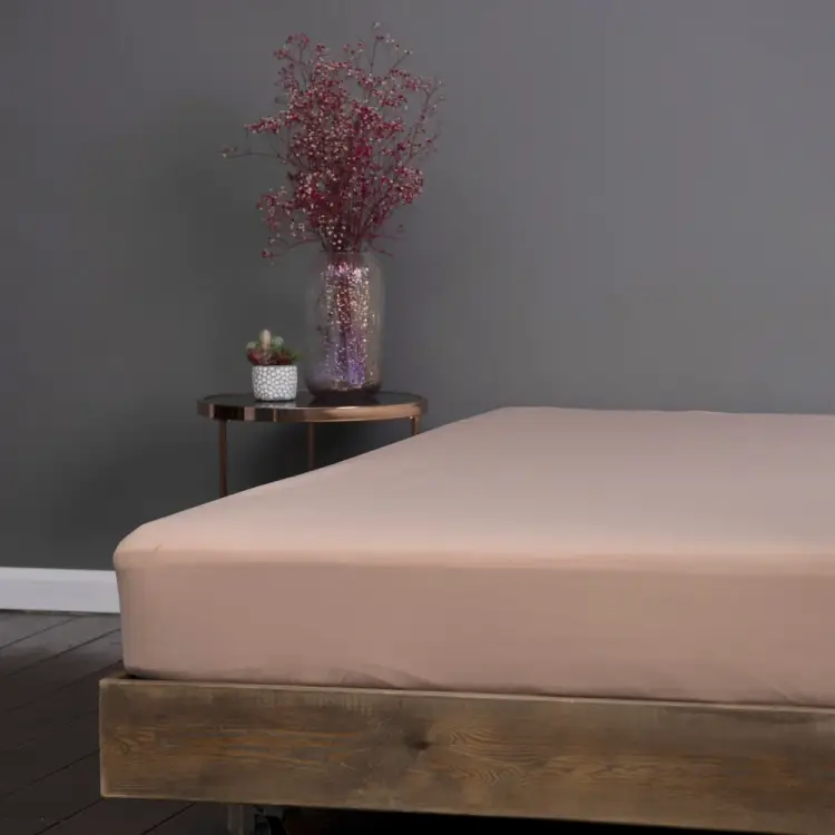 Простыня на резинке KUPU-KUPU VIOLETT KPV-120/персик