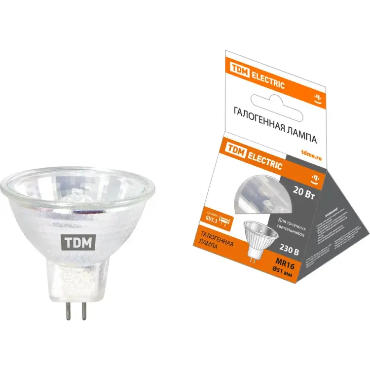 Галогенная лампа TDM ELECTRIC SQ0341-0067