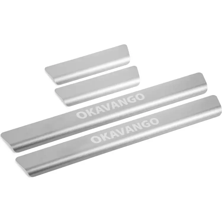 Накладки на пороги для Geely Okavango (VX11) 2023-н.в. Rival NP.1902.3