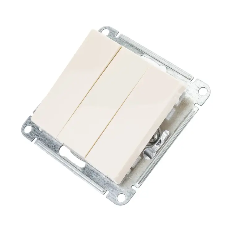 Трехклавишный выключатель Systeme Electric AtlasDesign ATN000231