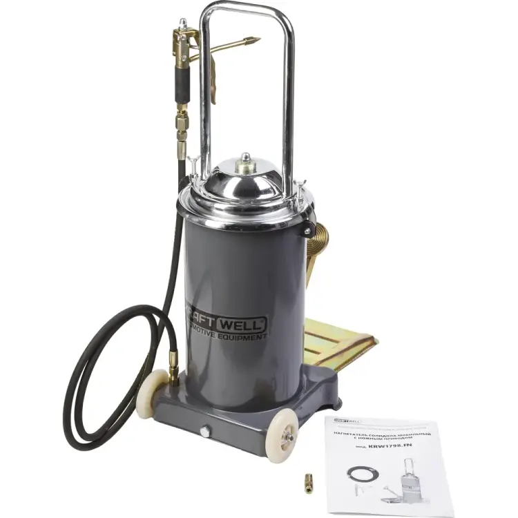 Нагнетатель солидола KraftWell KRW1798.FN Нагнетатель солидола KraftWell KRW1798.FN