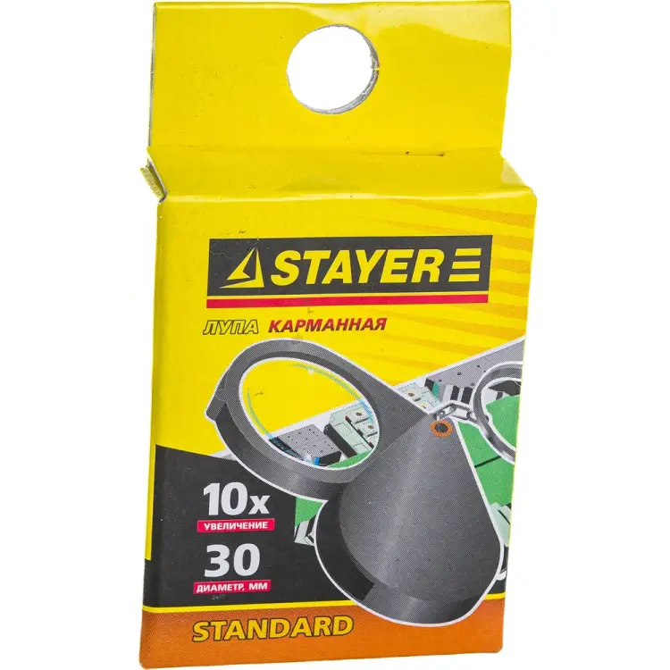 Карманная складная лупа STAYER STANDARD 40521-30 Карманная складная лупа STAYER STANDARD 40521-30