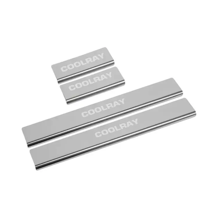 Накладки порогов Geely Coolray 2018- AutoMax AMGECOO01