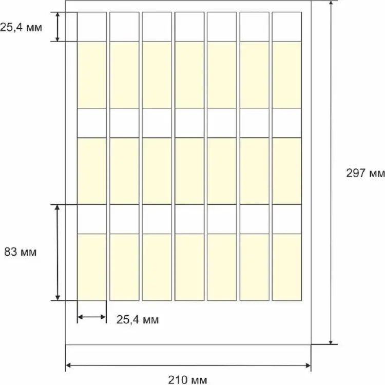 Этикетка для кабеля и провода SOFMIX СЛМ 100550