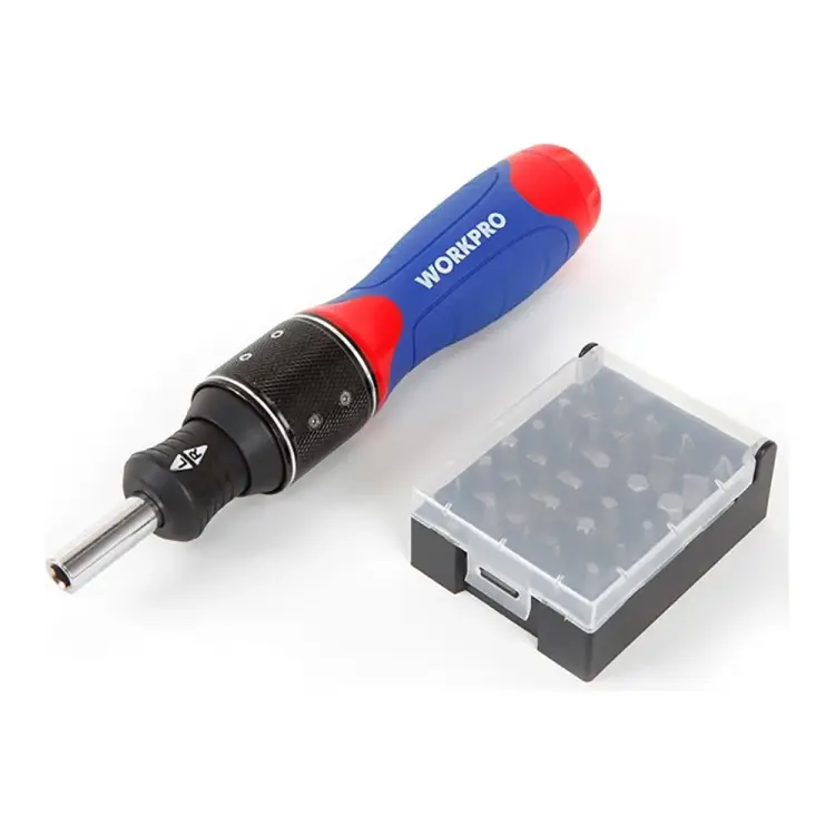 Шестискоростная реверсивная отвертка WORKPRO WP221055 Шестискоростная реверсивная отвертка WORKPRO WP221055