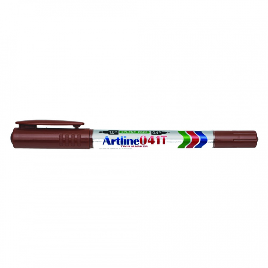 Перманентный двухсторонний маркер Artline Twin Marker