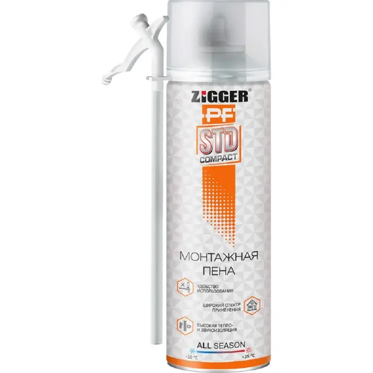 Всесезонная пена бытовая ZIGGER PF STD COMPACT 01-03-35