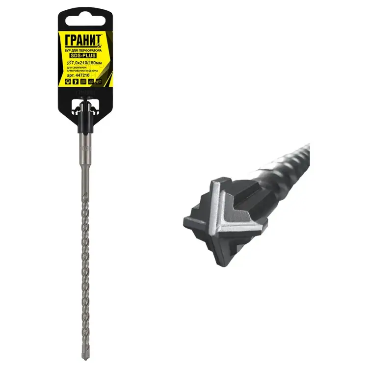 Бур sds-plus Гранит Quadro-X 447210