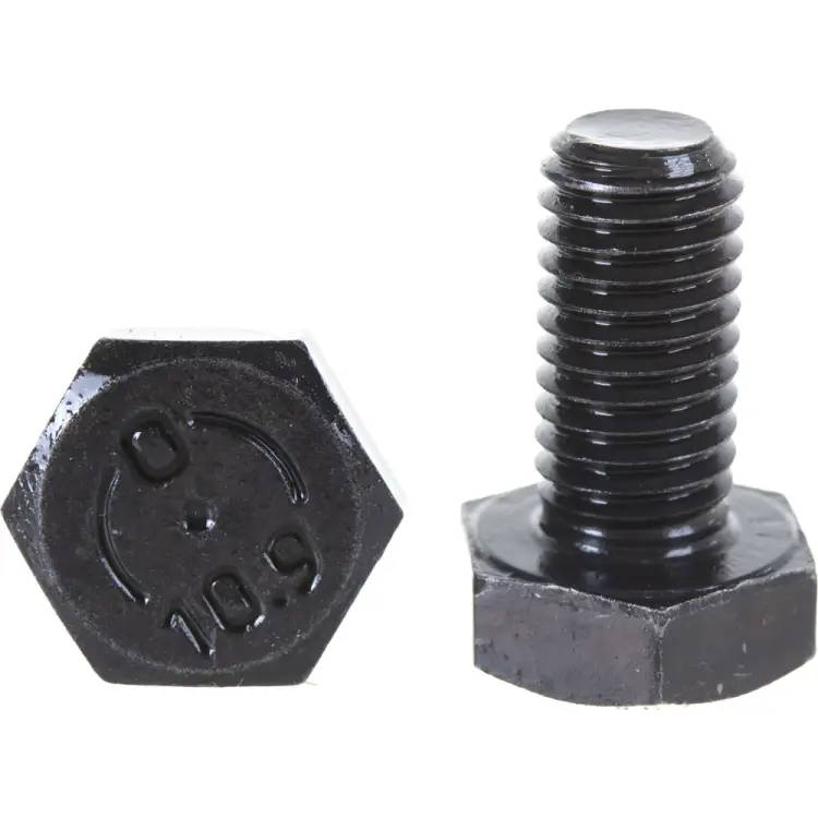 Высокопрочный оксидированный болт ЦКИ М10х20 DIN933 57762