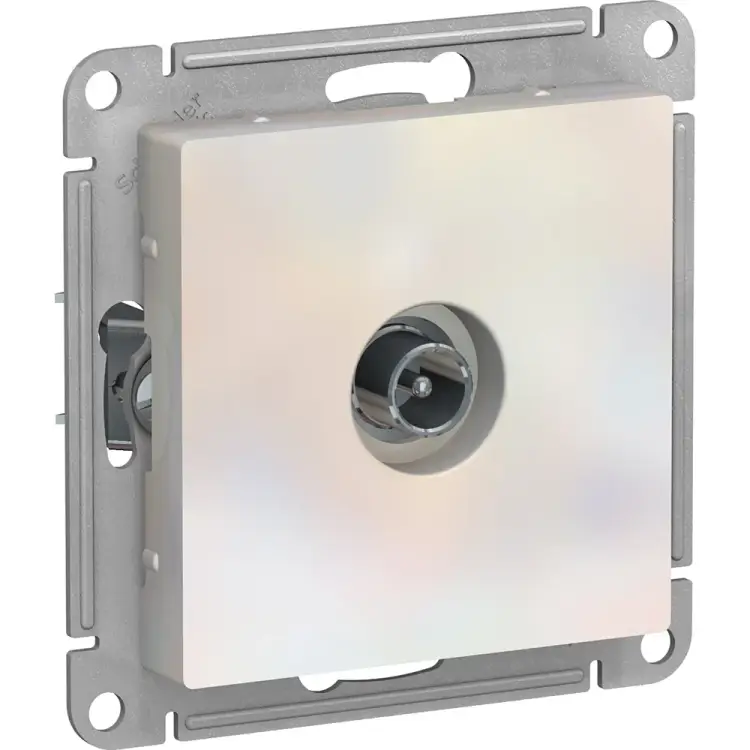 Проходная розетка TV Systeme Electric AtlasDesign ATN000492