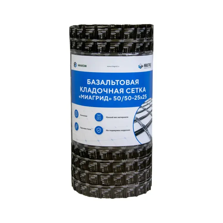 Базальтовая сетка МИАГРИД 4603783309023