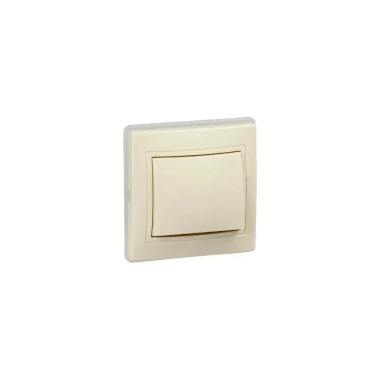 Одноклавишный выключатель IEK KVARTA ВС10-1-0-ККм-44 KV-V10-10-44-K33