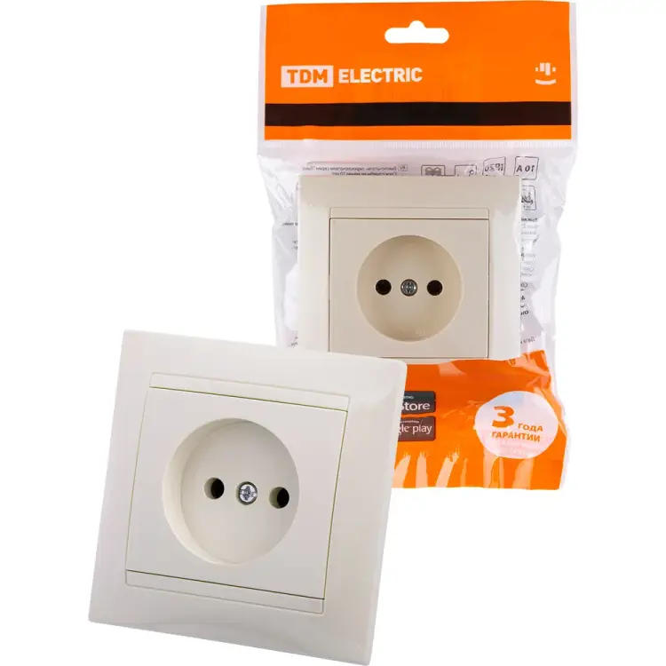 Розетка TDM ELECTRIC Лама SQ1815-0122