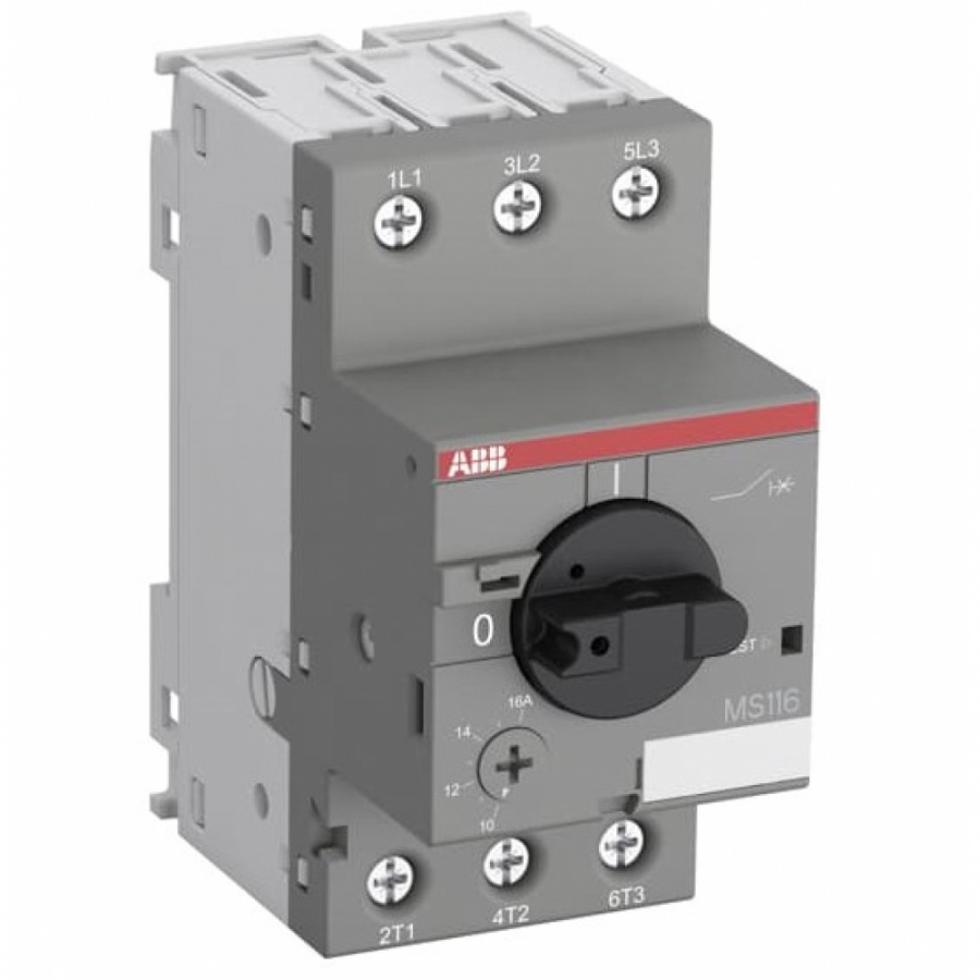 Автоматический выключатель защиты двигателя ABB MS-116-4.0 50kA