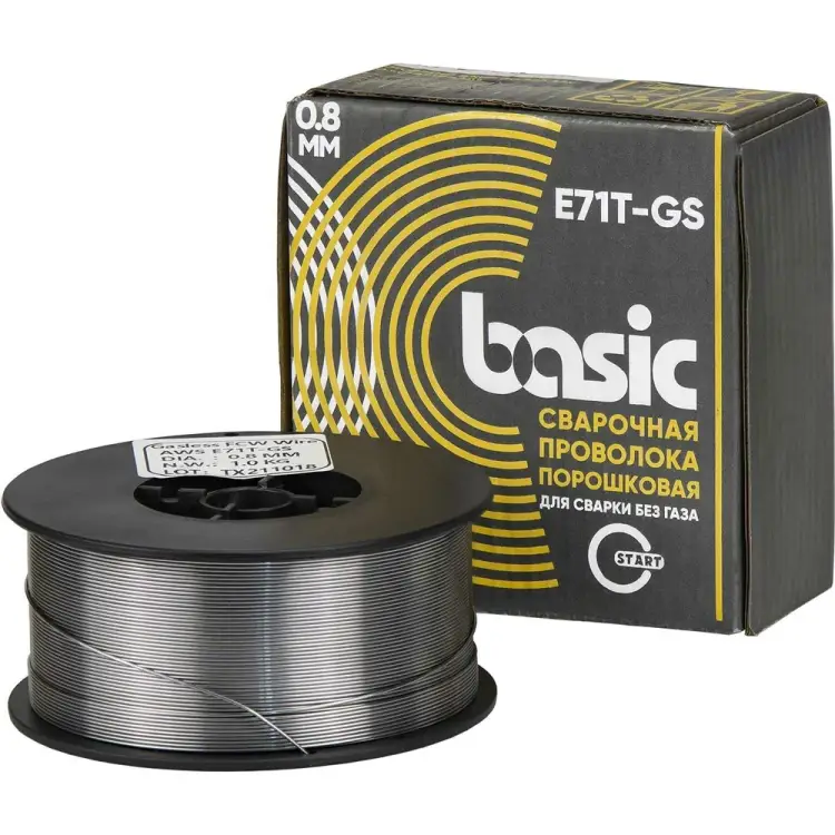 Порошковая проволока сварочная Start Basic E71T-GS STB7108 Порошковая проволока сварочная Start Basic E71T-GS STB7108