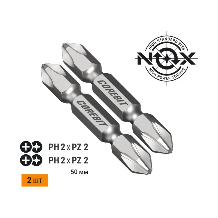 Набор двухсторонних бит NOX 336003 Набор двухсторонних бит NOX 336003
