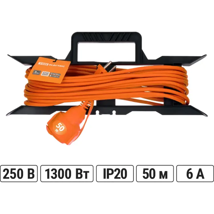 Силовой удлинитель-шнур TDM ELECTRIC УШ6 SQ1302-0305 Силовой удлинитель-шнур TDM ELECTRIC УШ6 SQ1302-0305