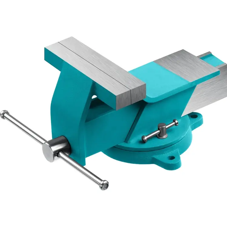 Стальные слесарные тиски СИБИН 3244-125