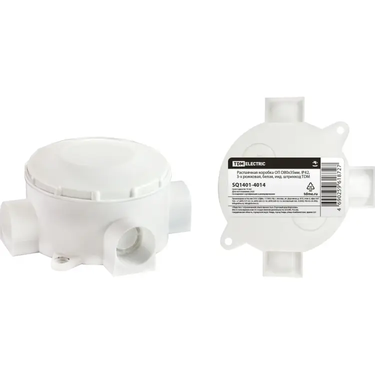 Распаечная коробка TDM ELECTRIC SQ1401-4014