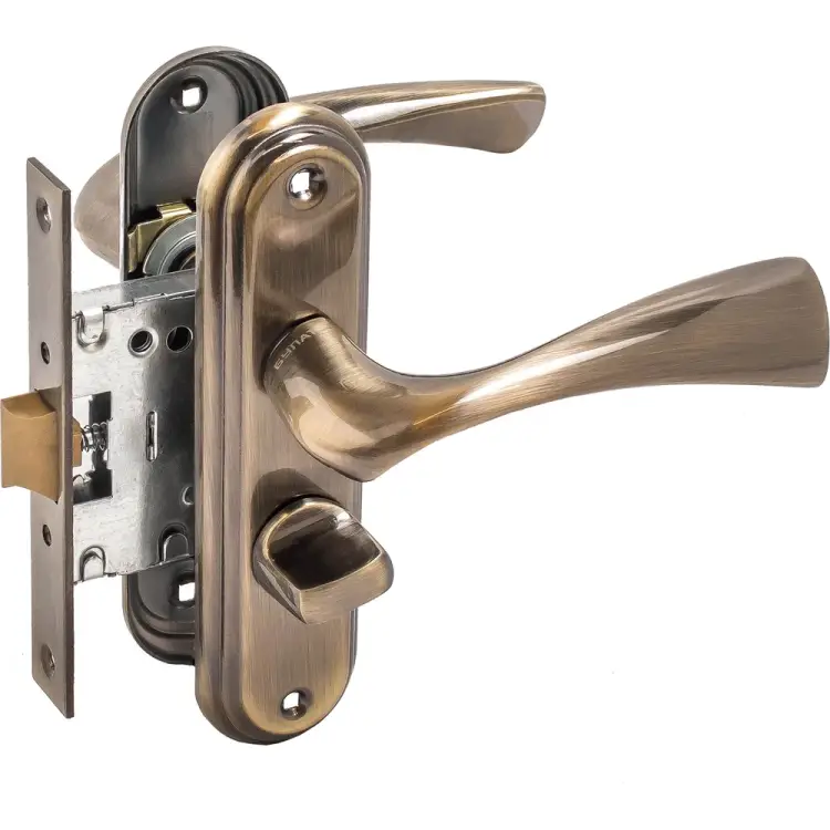 Правая комплект дверной фурнитуры БУЛАТ ЗЩ1-Д03.01 (П) НОМОС 13950