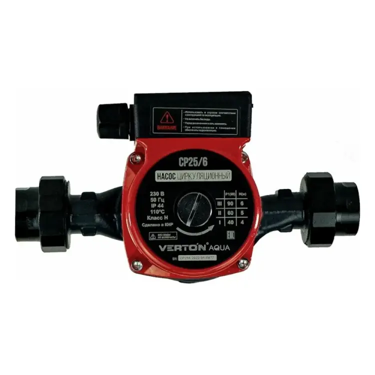 Циркуляционный насос VERTON AQUA CP25/6 01.13296.13314 Циркуляционный насос VERTON AQUA CP25/6 01.13296.13314
