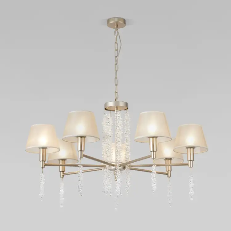 Подвесной светильник Eurosvet 60148/7 матовое золото a064945