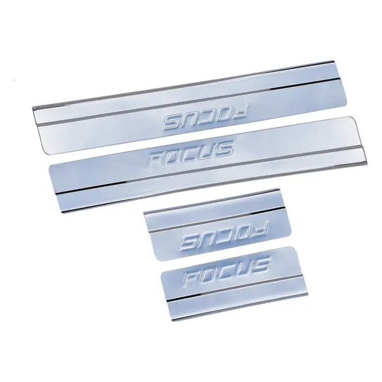 Накладки внутренних порогов FORD Focus II ступен. Dollex NSI-016