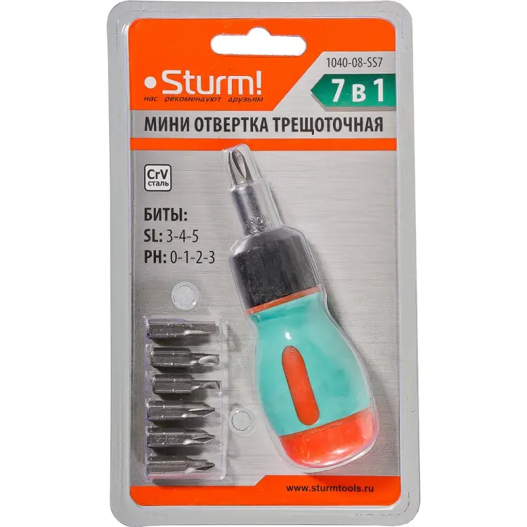 Набор отверток Sturm 1040-08-SS7 Набор отверток Sturm 1040-08-SS7