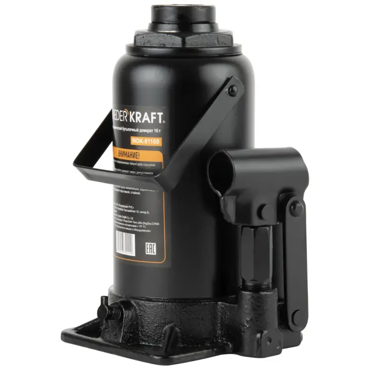 Гидравлический бутылочный домкрат WIEDERKRAFT WDK-81160