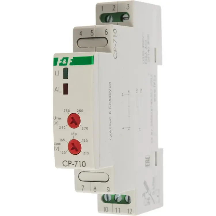 Реле напряжения Евроавтоматика F&F CP-710 EA04.009.001