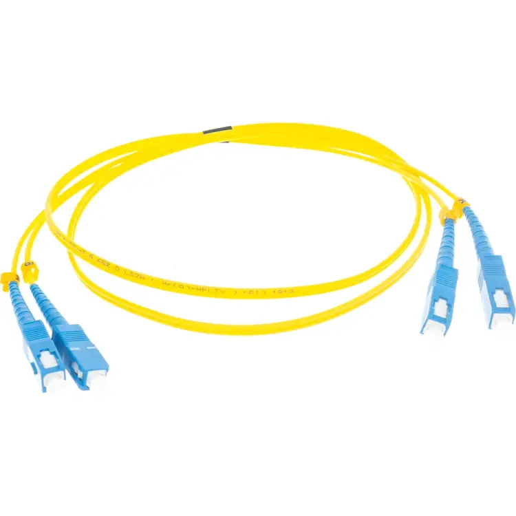 Соединительный волоконно-оптический шнур NIKOMAX NMF-PC2S2C2-SCU-SCU-001 Соединительный волоконно-оптический шнур NIKOMAX NMF-PC2S2C2-SCU-SCU-001