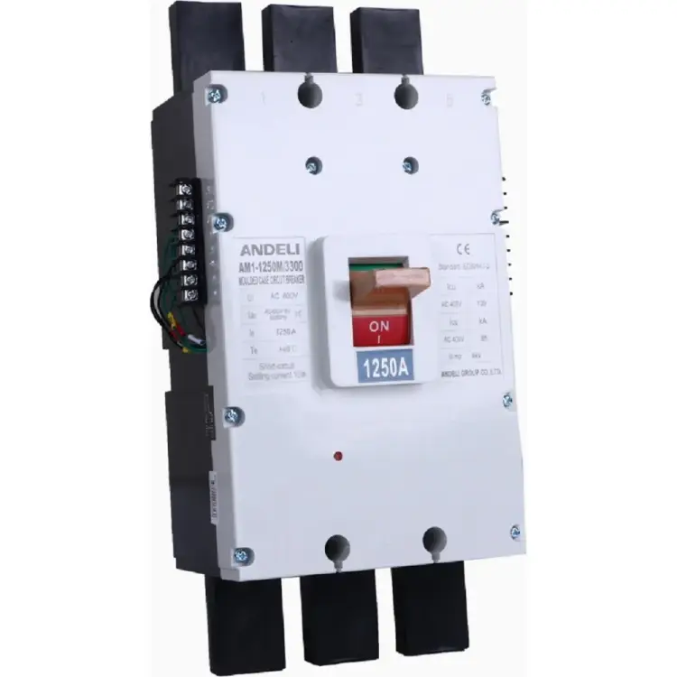 Автоматический выключатель ANDELI AM1-1250M/3P ADL06-070