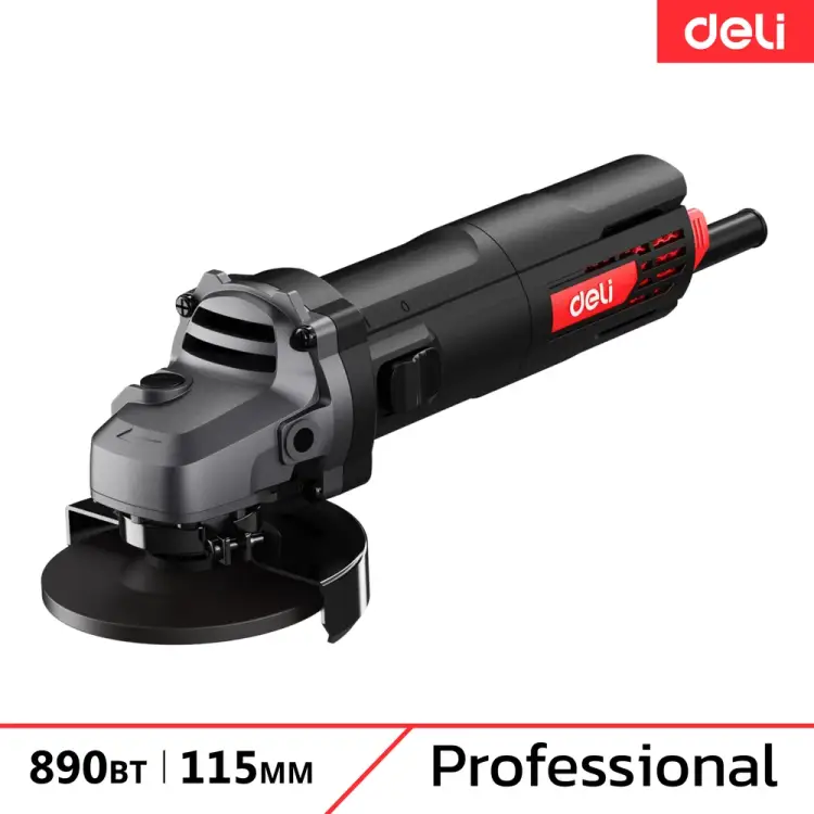 Профессиональная угловая шлифмашина DELI DE-JM115-2E 134521 Профессиональная угловая шлифмашина DELI DE-JM115-2E 134521