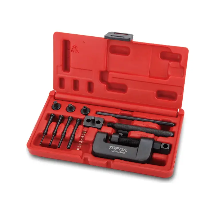 Набор инструментов для заклепки/расклепки мотоциклетной TOPTUL JGAI1304