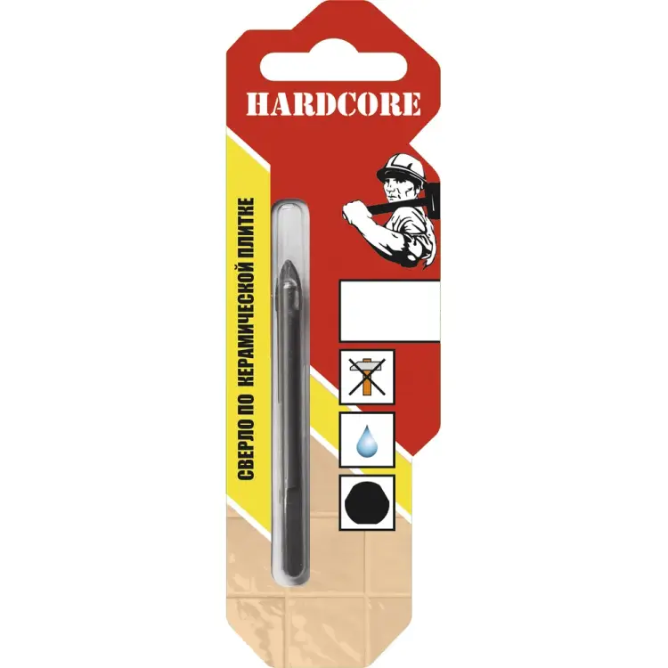 Сверло по керамической плитке Hardcore 153010