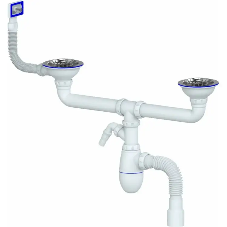 Двойной сифон Unicorn B730V 534763