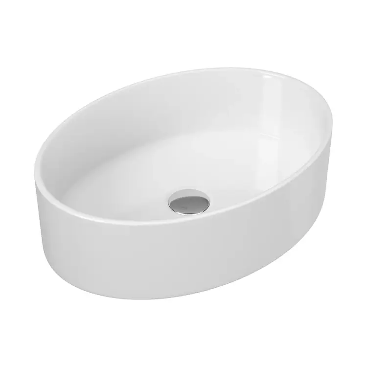 Овальная накладная раковина Bauedge BAU Nimb BN0002