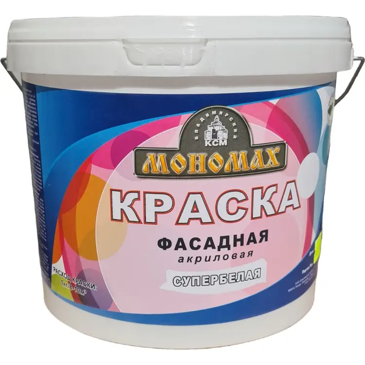 Фасадная краска МОНОМАХ 2крфс7б Фасадная краска МОНОМАХ 2крфс7б