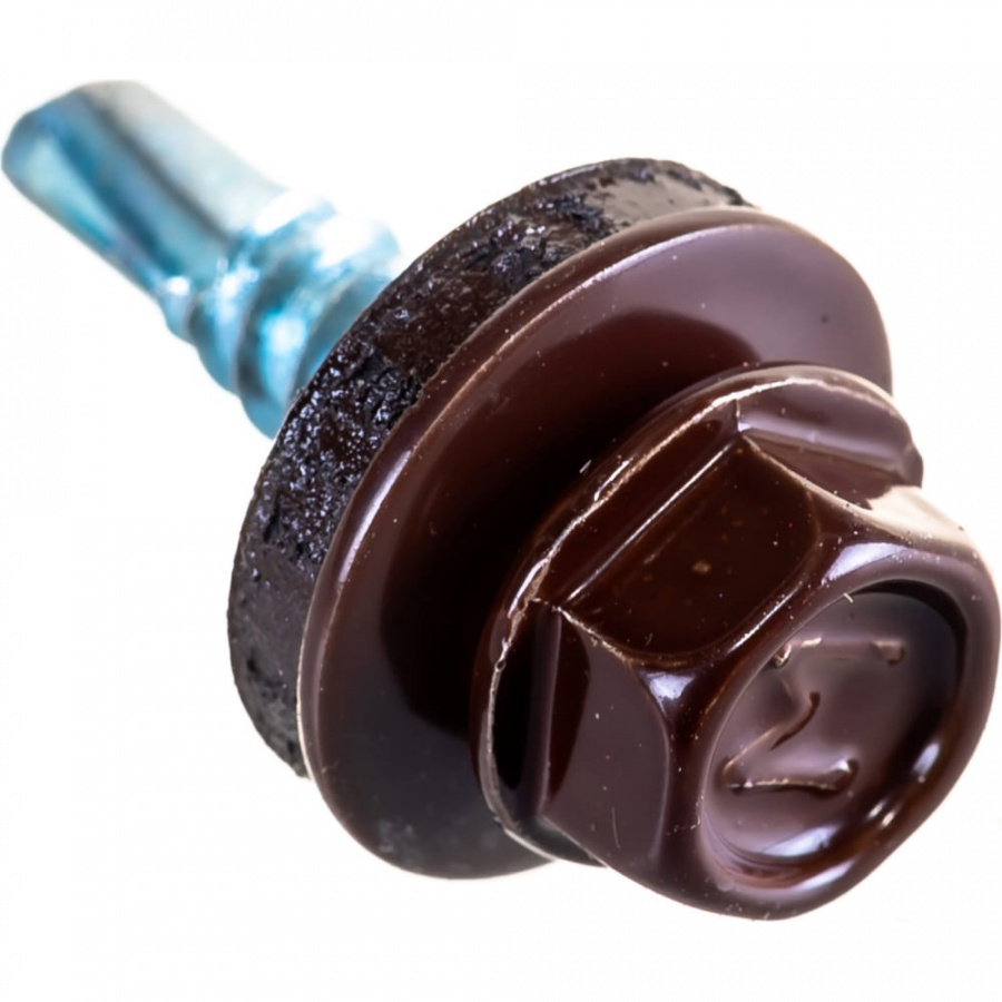 Саморез по металлу Daxmer 4,8х19 RAL8017 (400 шт.)