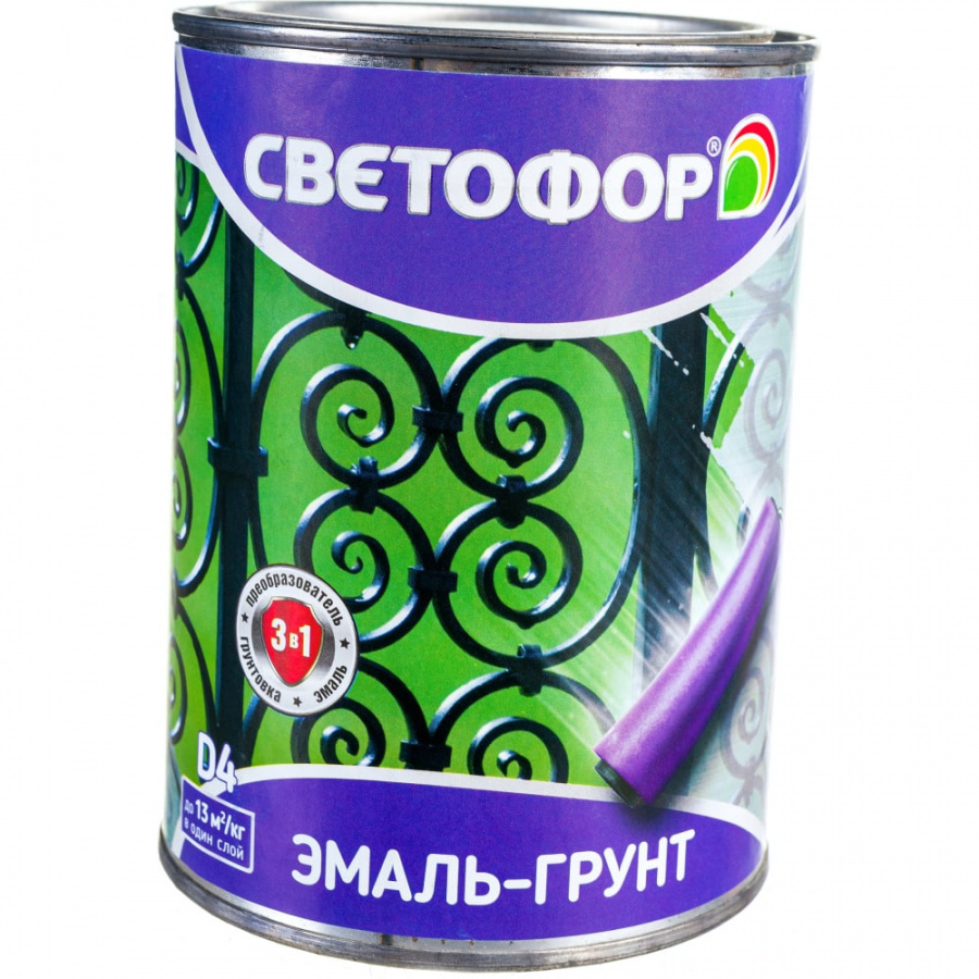 Грунт-эмаль Светофор D4