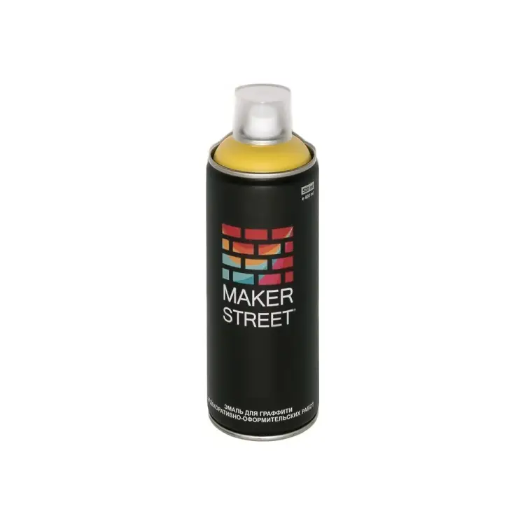 Краска-эмаль для граффити и декоративно-оформительских работ MAKERSTREET MS400 361028 Краска-эмаль для граффити и декоративно-оформительских работ MAKERSTREET MS400 361028