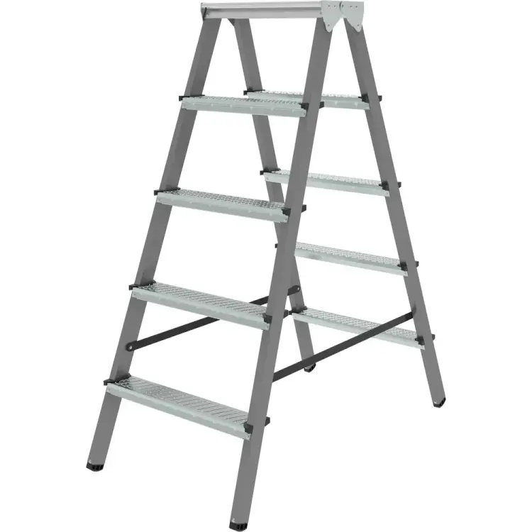 Стальная двухсторонняя стремянка Новая Высота NV1160 1160205 Стальная двухсторонняя стремянка Новая Высота NV1160 1160205